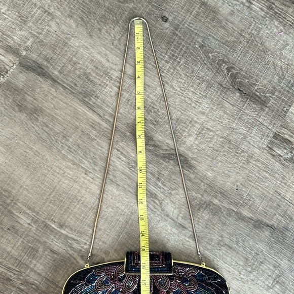 Vintage Mid Century beaded bag - Picture 5 of 10